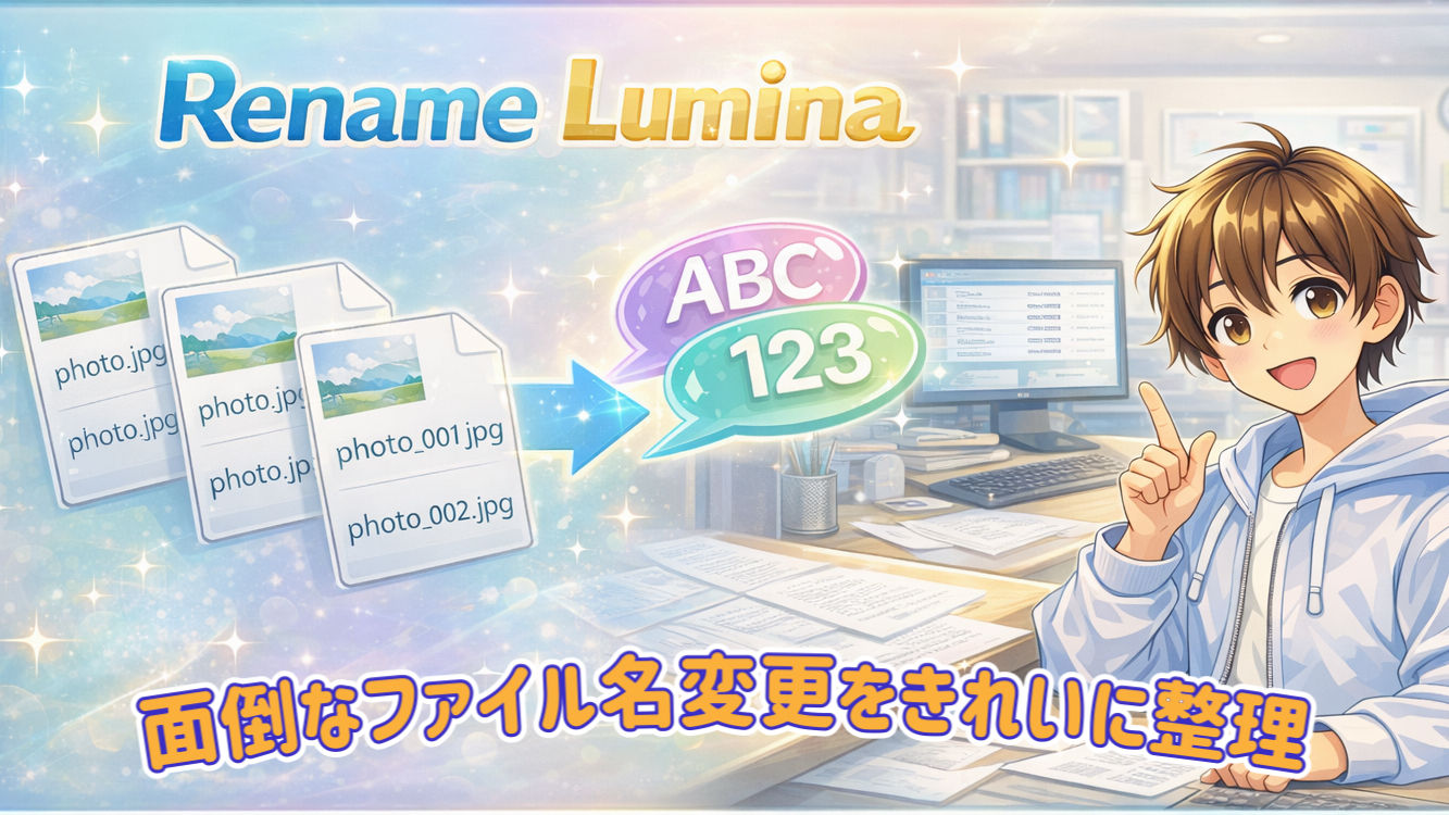 有料ツールRename Lumina
